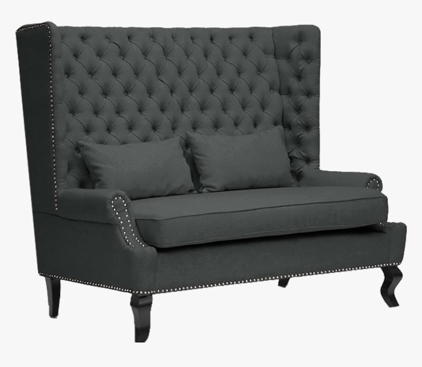 Drake Upholstered Grey Banquette, HD Png Download, Free Download