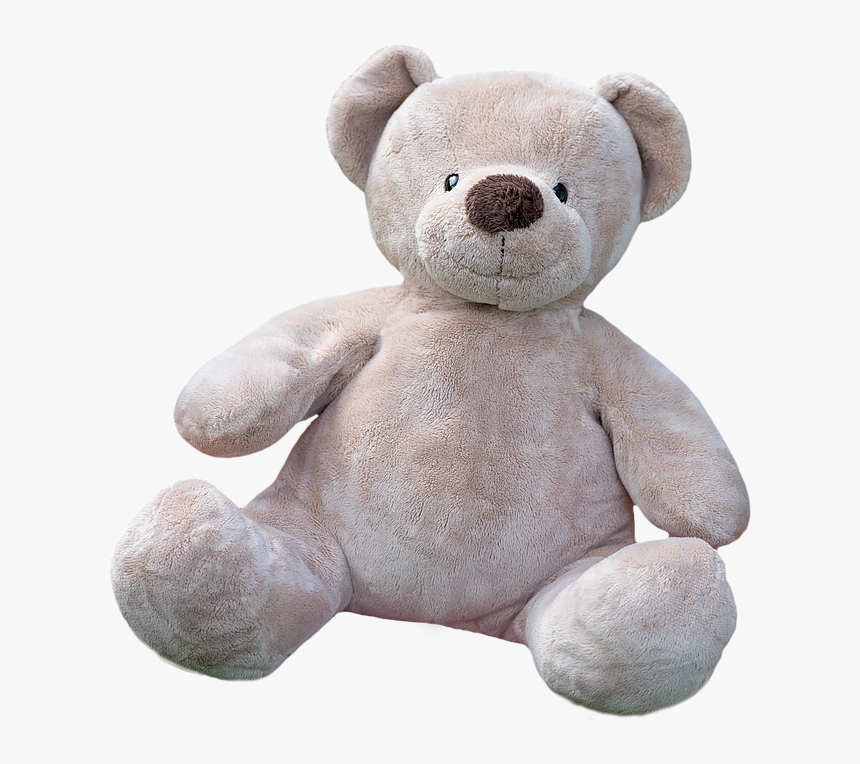 White Teddy Bear Transparent Background, HD Png Download, Free Download