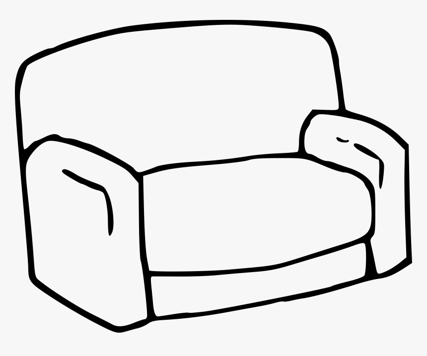 Sofa Clipart, HD Png Download, Free Download