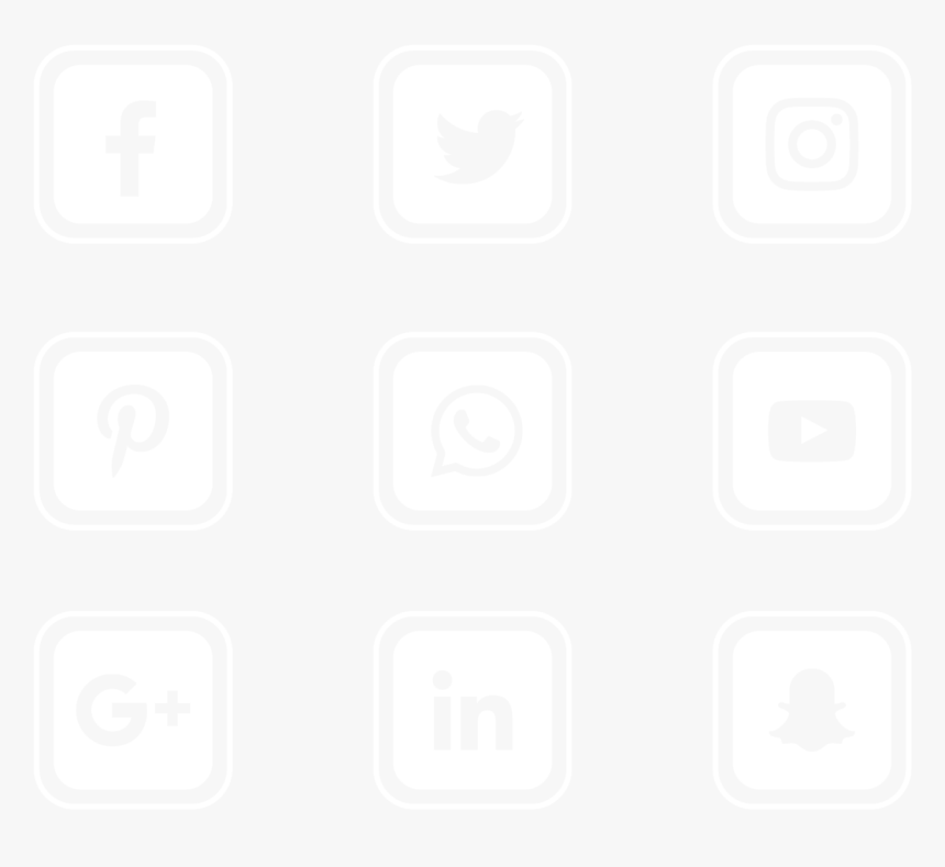 Other Transparent Background Social Media Icons Vector, HD Png Download -  kindpng