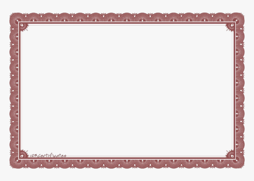 Certificate Design Png - Certificate Borders And Frames, Transparent Png, Free Download