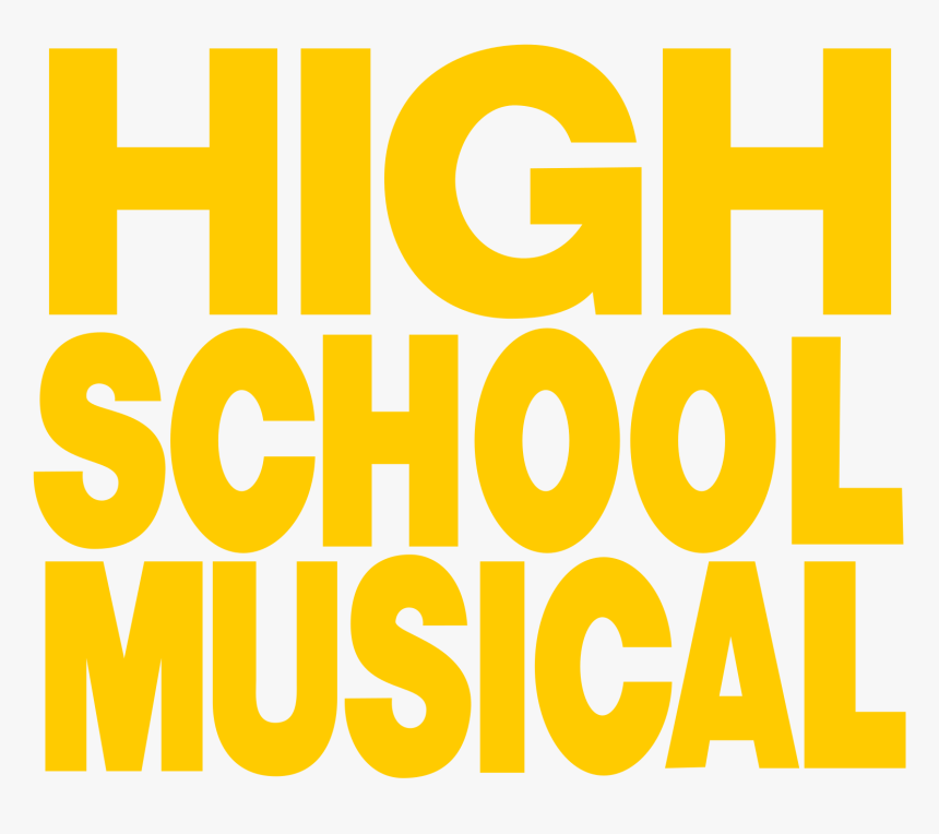 High School Musical Text Logo - Poster, HD Png Download, Free Download