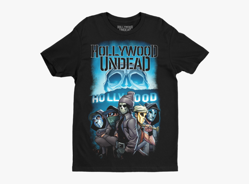 Comic Crew Tee - Hollywood Undead Comic Book, HD Png Download, Free Download