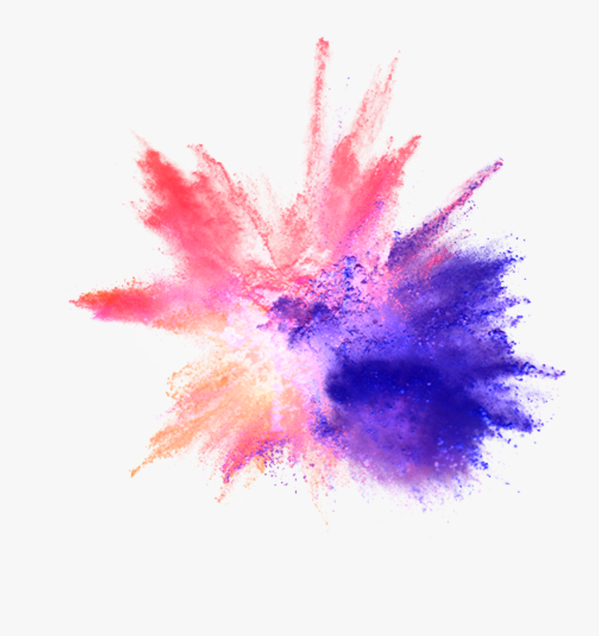 Color Powder Explosion Png, Transparent Png, Free Download