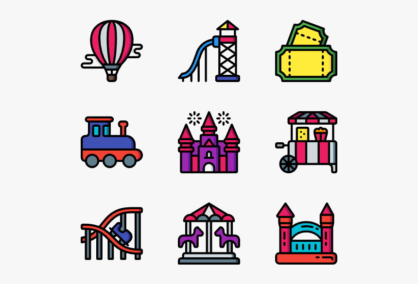 Theme Parks - Station Icon Png, Transparent Png, Free Download