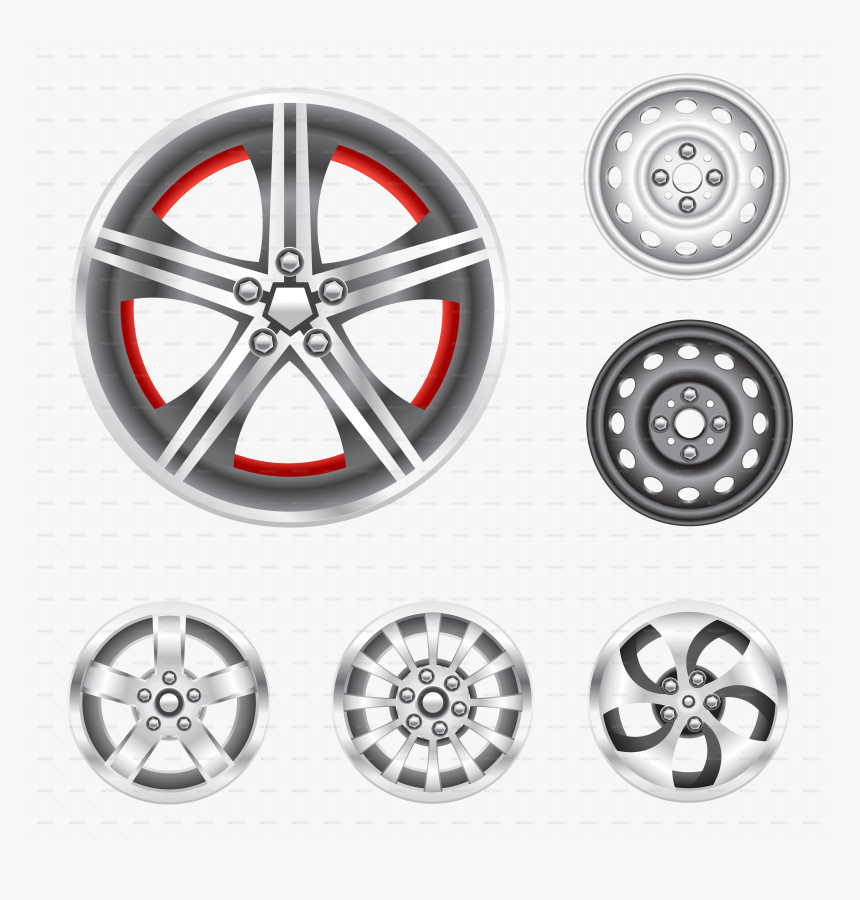 Transparent Car Rims Png - Adult Scooter Wheel 200 Mm Town Ef, Png Download, Free Download