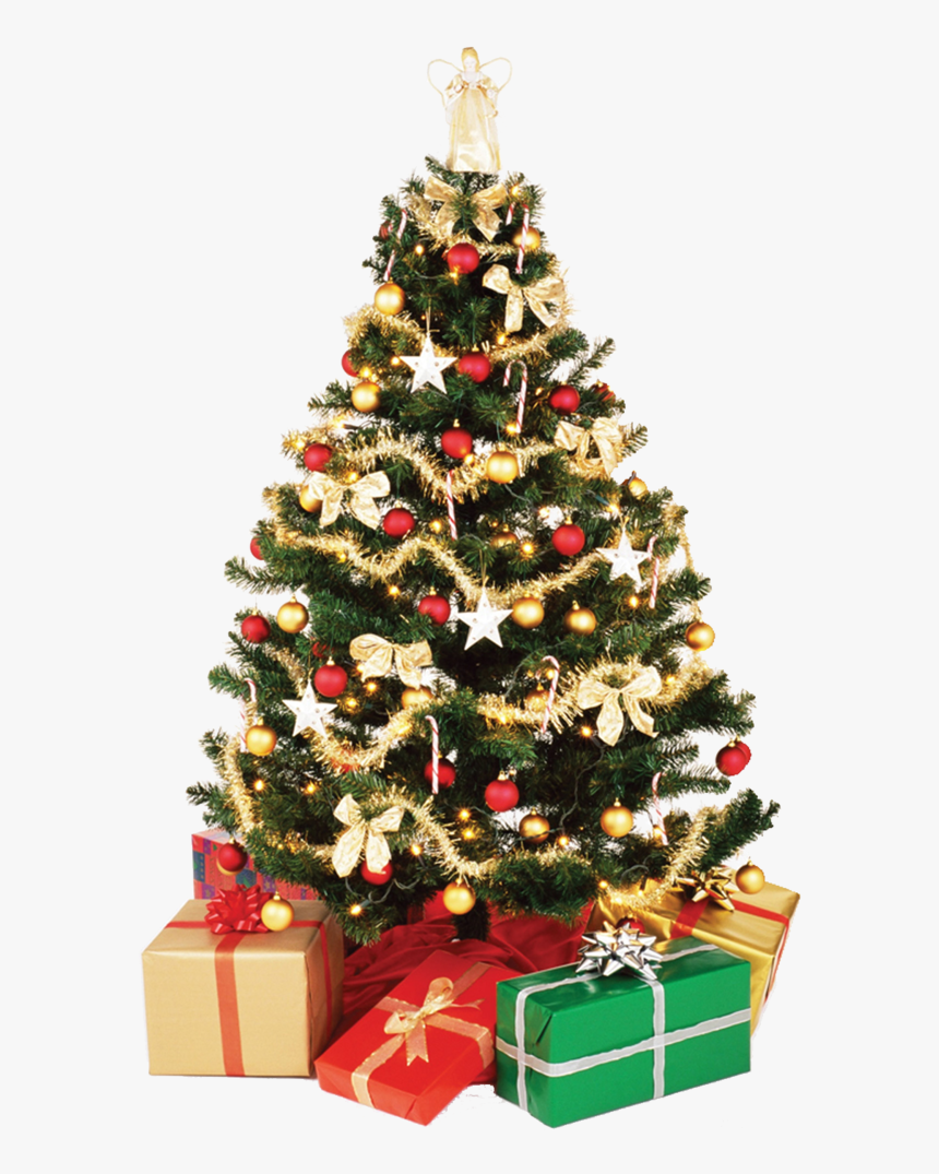 Christmas Tree With Presents Png Image - Christmas Tree Png Transparent, Png Download, Free Download