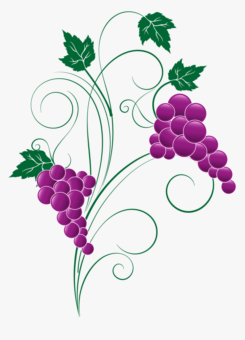 Grape Clipart Png Image - Clip Art Grapes Transparent Png, Png Download, Free Download