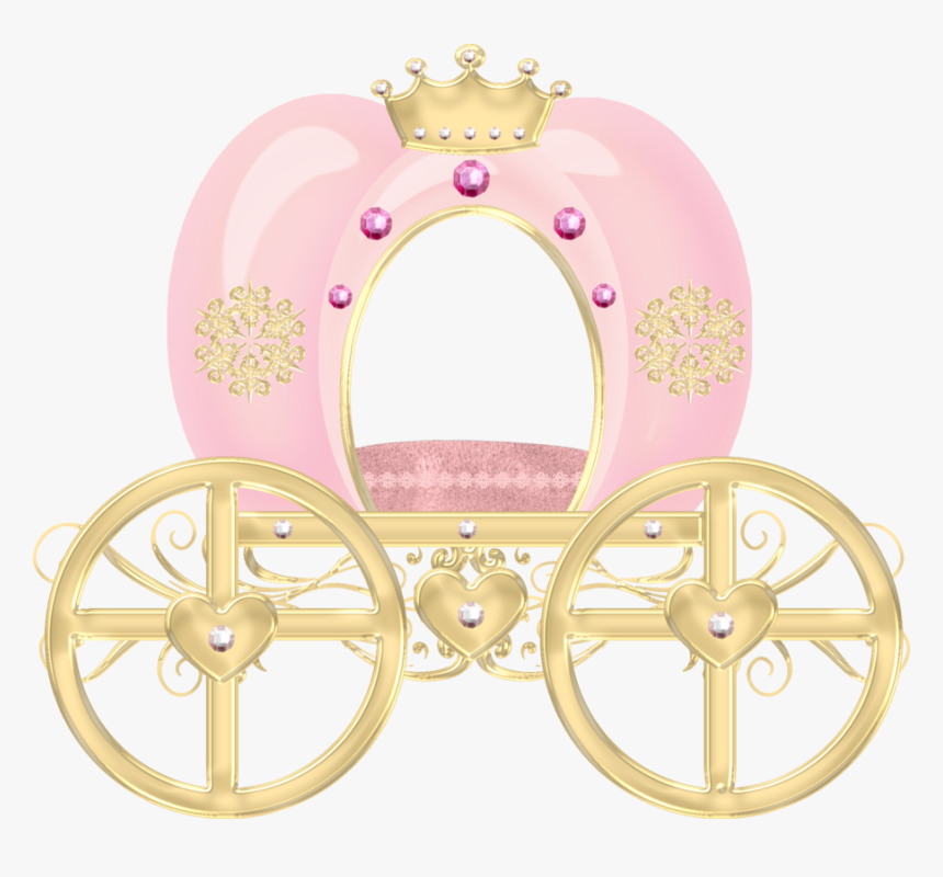 Carroza Tarjetas Pinterest - Princess Carriage Pink Clip Art, HD Png Download, Free Download