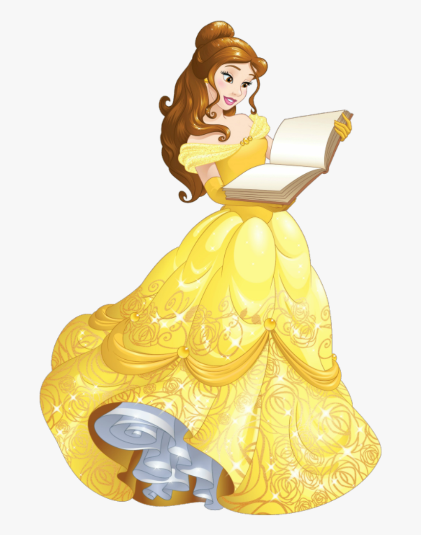 Belle Background Png - Cartoon Belle Beauty And The Beast, Transparent Png, Free Download