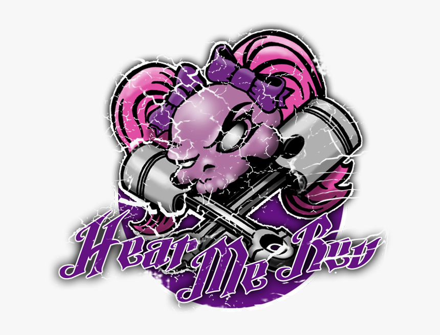 Logo Motorcycle Skulls Woman, HD Png Download, Free Download