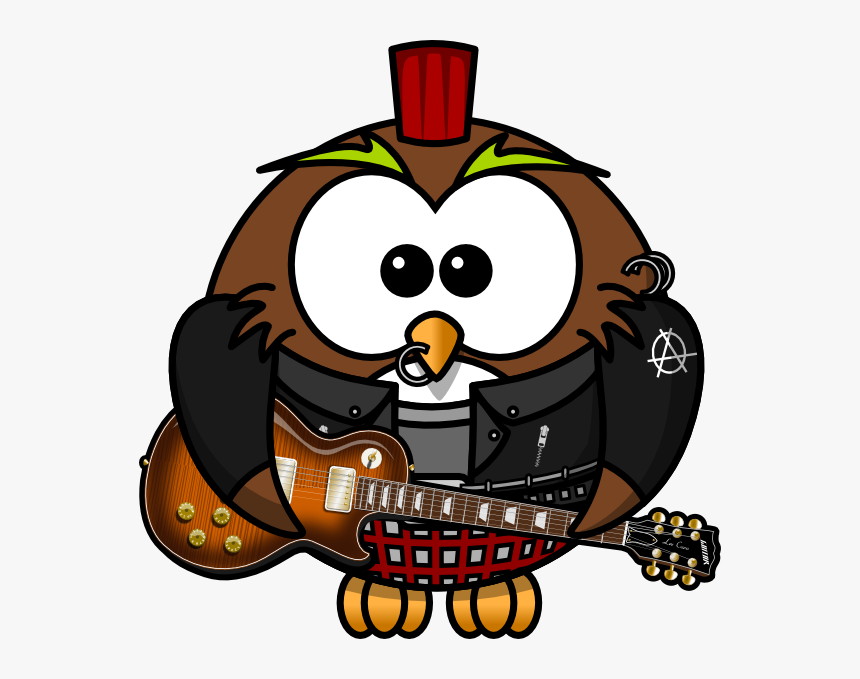 Owl Rock Star Svg Clip Arts, HD Png Download, Free Download