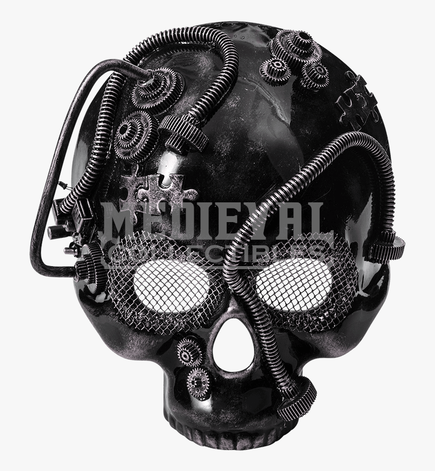 Black And Gray Mens Masquerade Mask, HD Png Download, Free Download