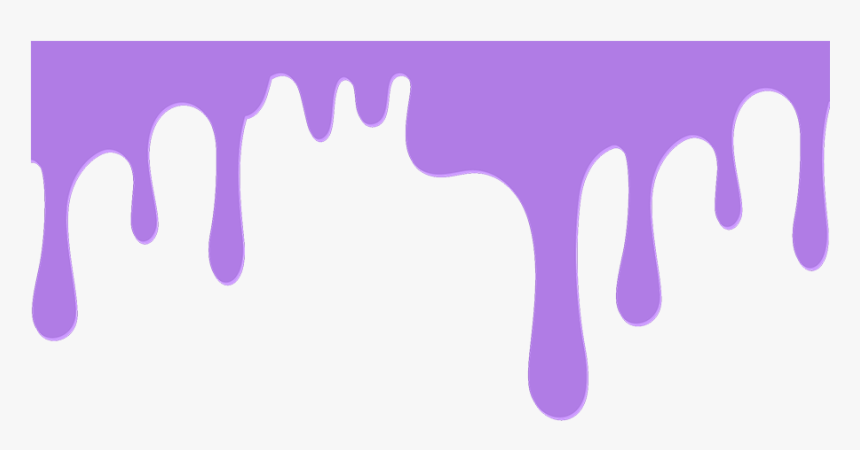 Purple Drip Png, Transparent Png, Free Download