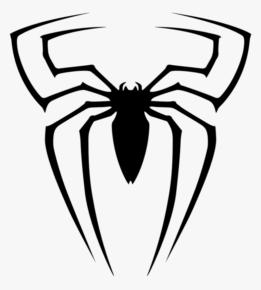 Spider Man Venom Logo Superhero Clip Art, HD Png Download, Free Download