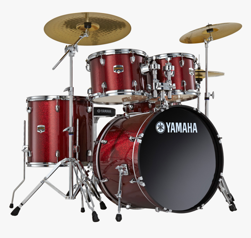 Yamaha Green Drum Kit, HD Png Download, Free Download