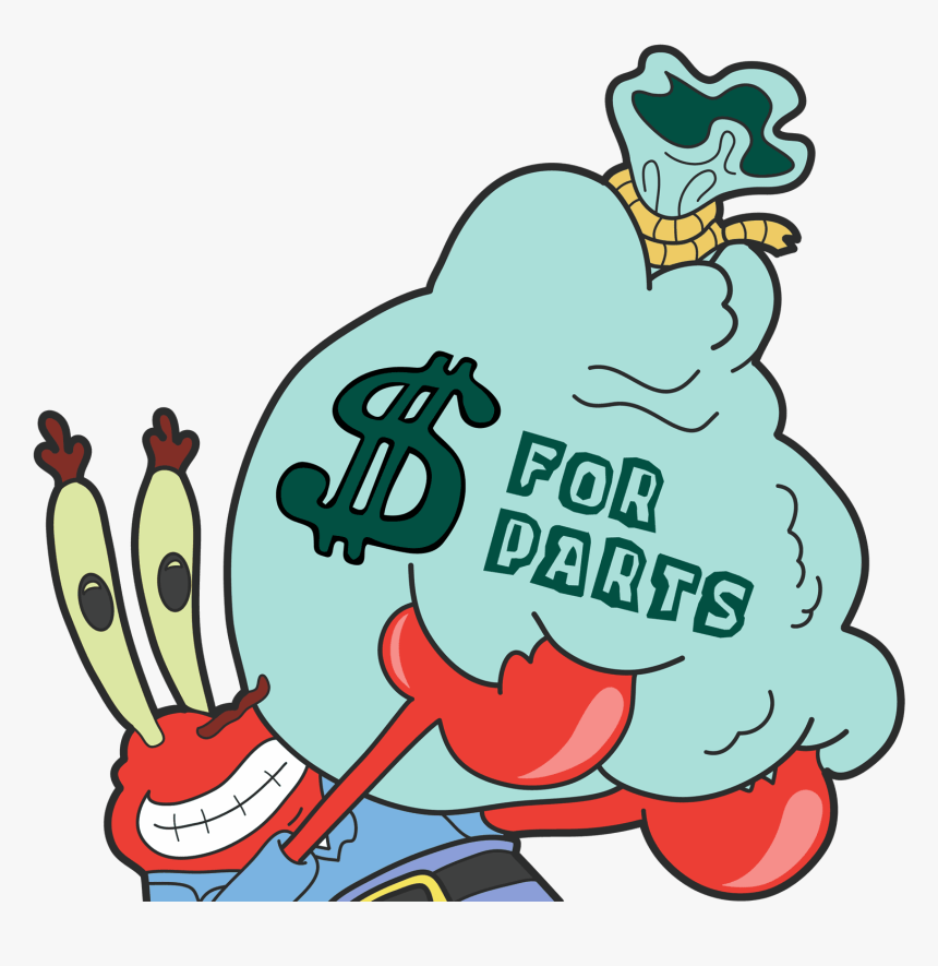 Mr Crabs - Animated Money Clipart, HD Png Download, Free Download