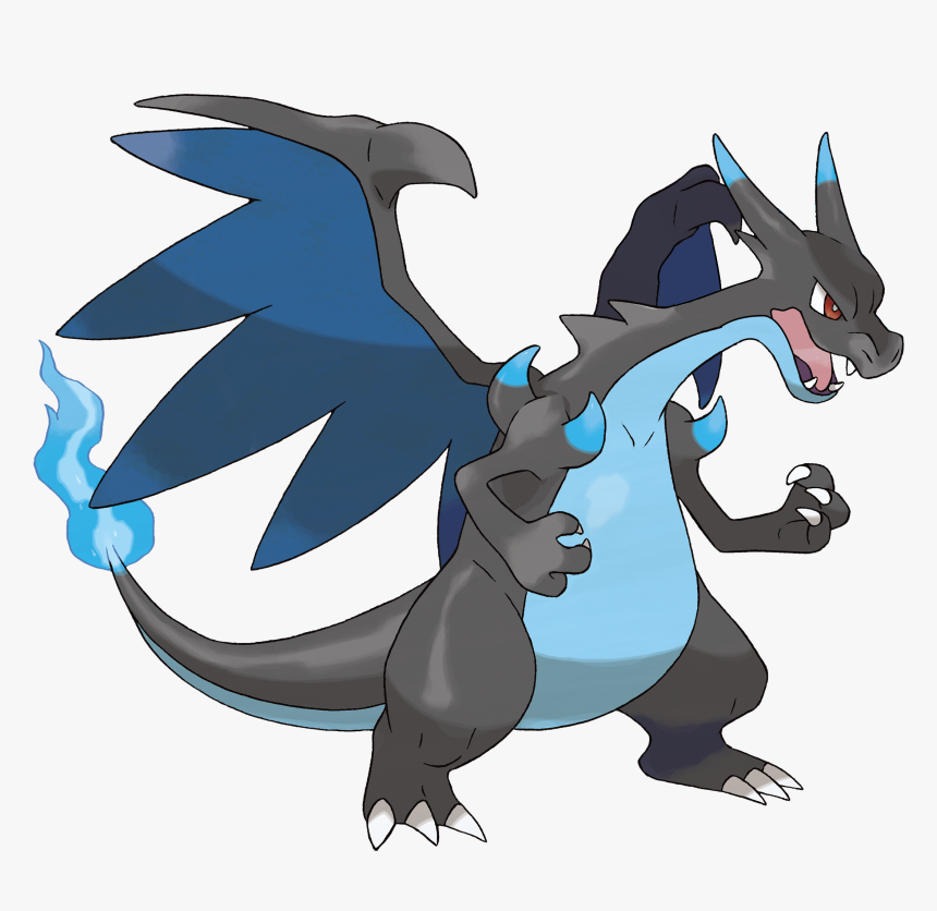 Draw Mega Charizard X, HD Png Download, Free Download