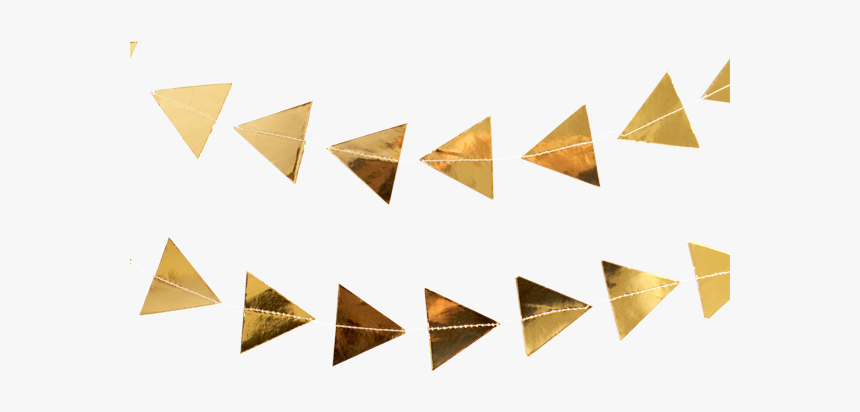 Gold Triangles Png, Transparent Png, Free Download