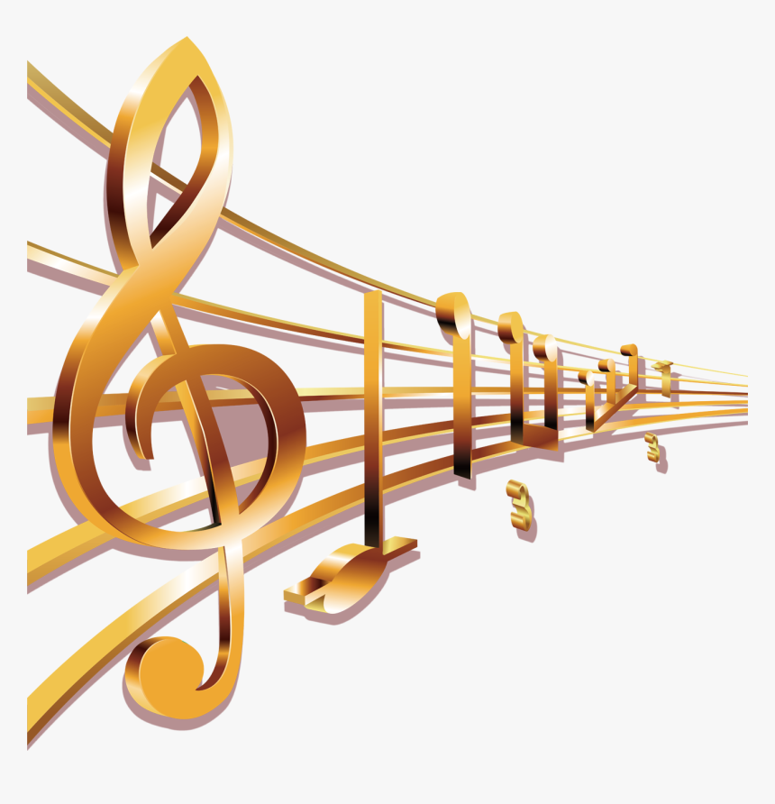 Clip Art Gold Music Notes Png - Gold Music Notes Png, Transparent Png ...