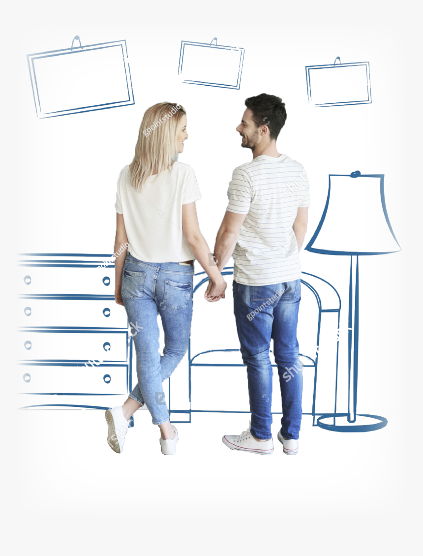 Transparent Couple Holding Hands Png - Standing, Png Download, Free Download