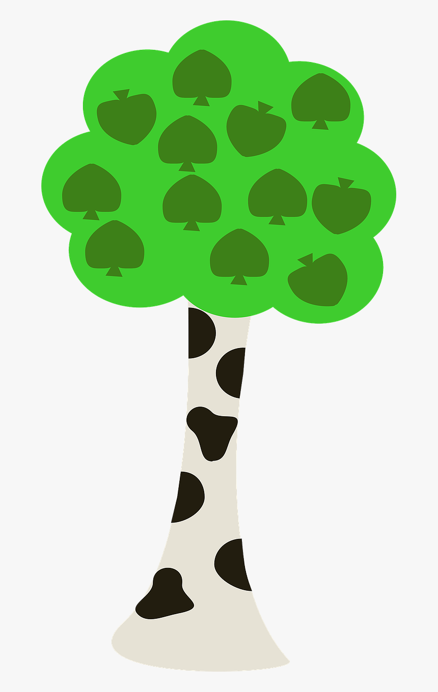 Birch Tree Hardwood Free Picture - Cartoon Birch Tree Png, Transparent Png, Free Download