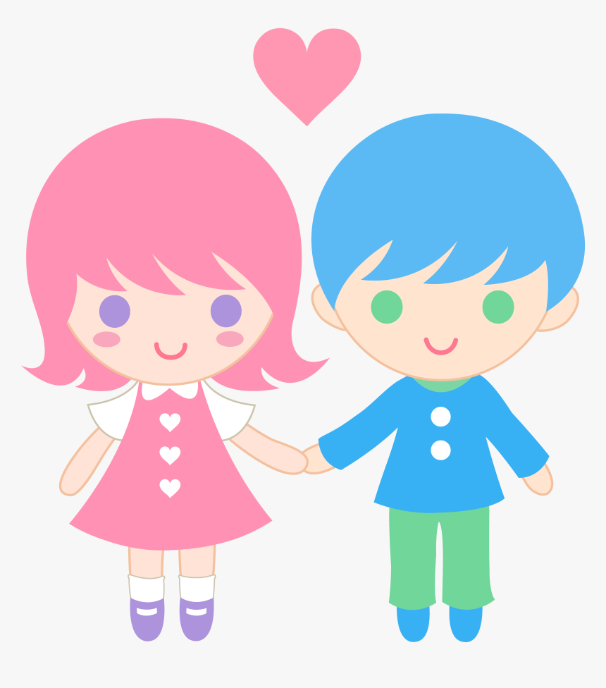 Transparent Couples Clipart - Couple Lover Cartoon Png, Png Download, Free Download