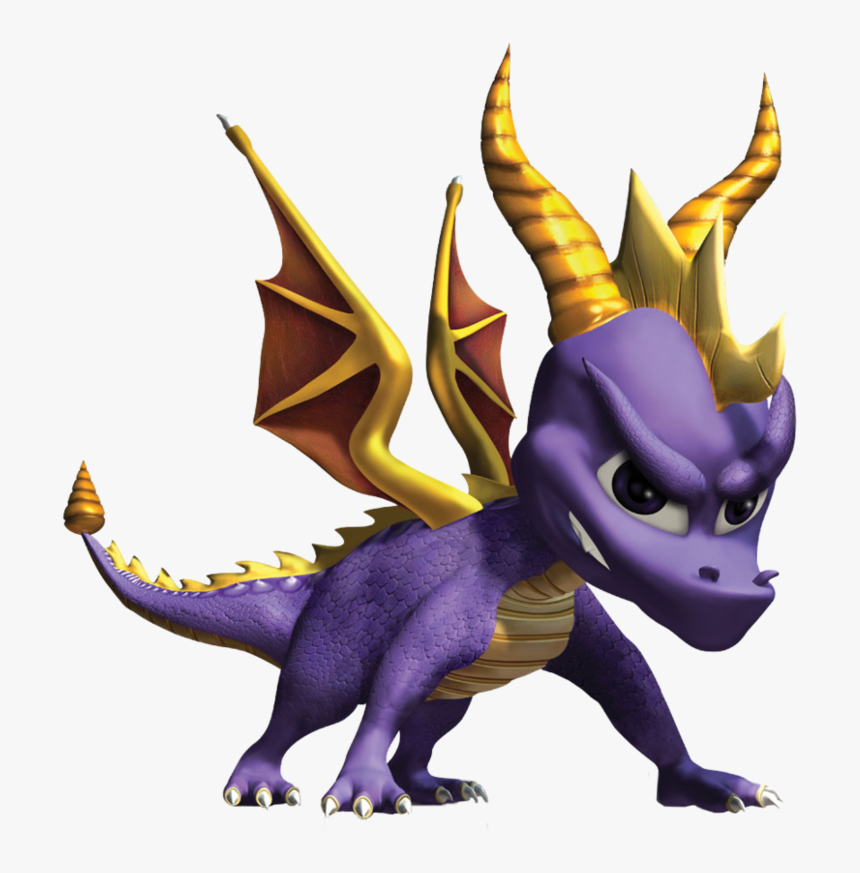 Spyro The Dragon Png - Spyro The Dragon Angry, Transparent Png, Free Download