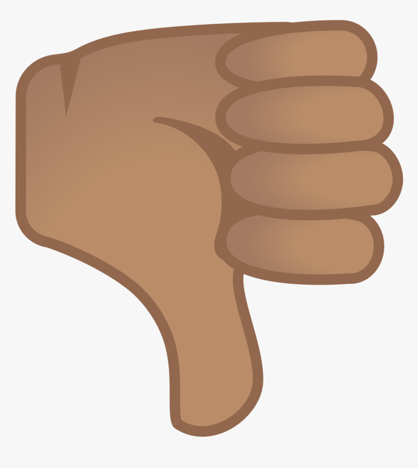 Emoji Thumbs Down Meaning, HD Png Download, Free Download