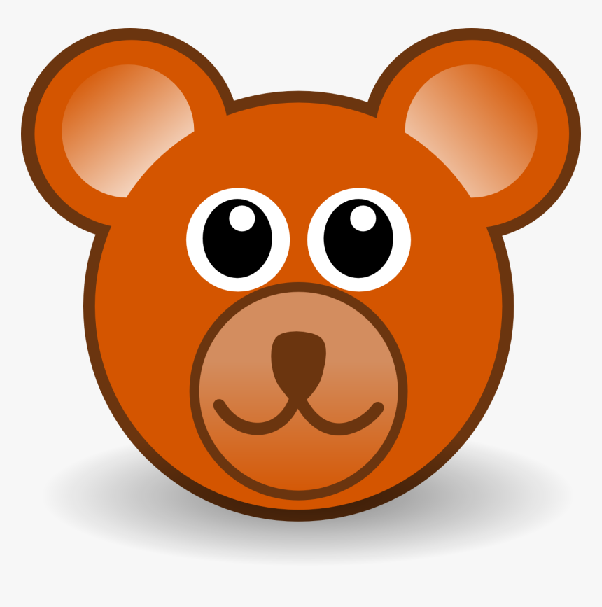 Teddy Bear Png Image Clipart - Bear Face Clipart, Transparent Png, Free Download