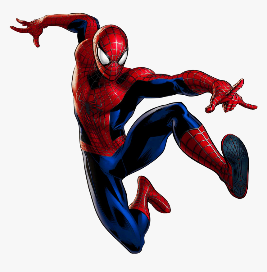 High Resolution Spiderman Png - Spiderman Red And Blue, Transparent Png, Free Download