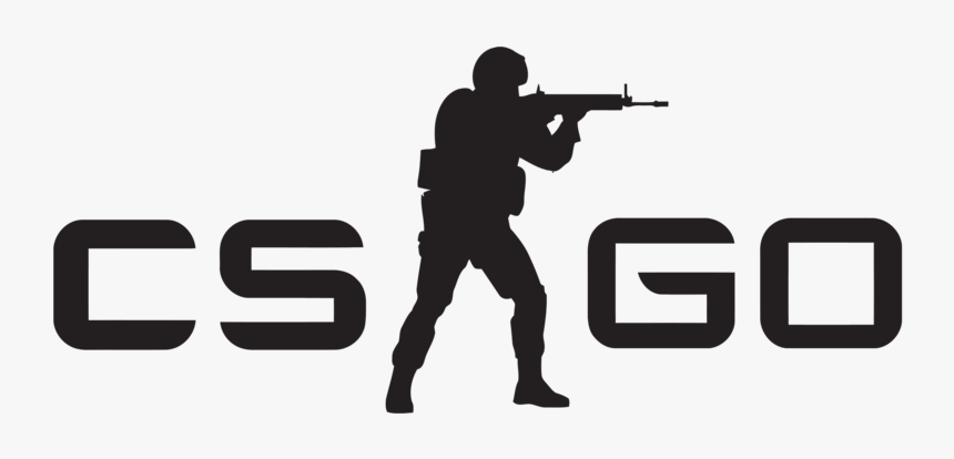 Stencil Silhouette Global Offensive Counterstrike Logo - Counter Strike Global Offensive Logo Png, Transparent Png, Free Download