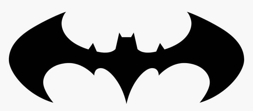 Batman Silhouette Logo - Transparent Background Batman Logo Png, Png  Download - kindpng
