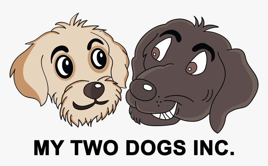 Transparent Dog Bath Png - Two Dog Cartoon, Png Download, Free Download