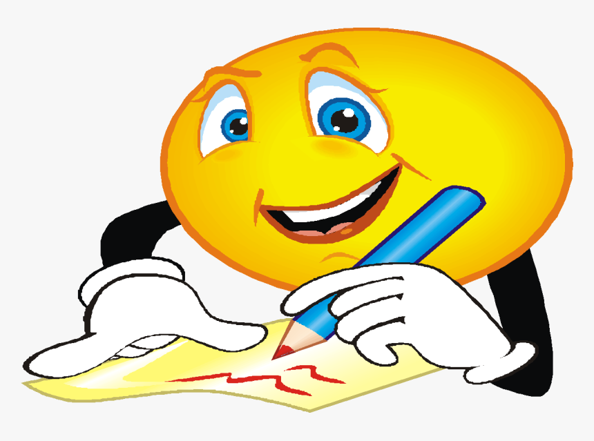 Smiley Clipart Learning - Essay Writing, HD Png Download, Free Download