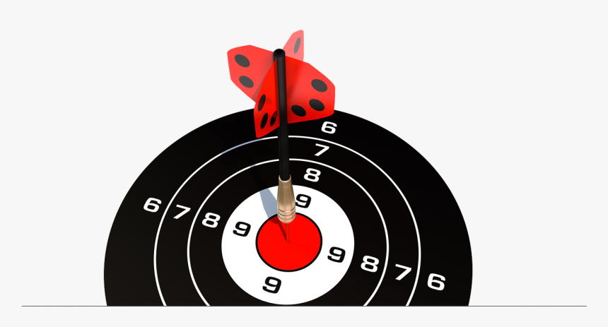 Darts, Target, Bull"s Eye, Arrow, Delivering, Middle - Outside The Box, HD Png Download, Free Download