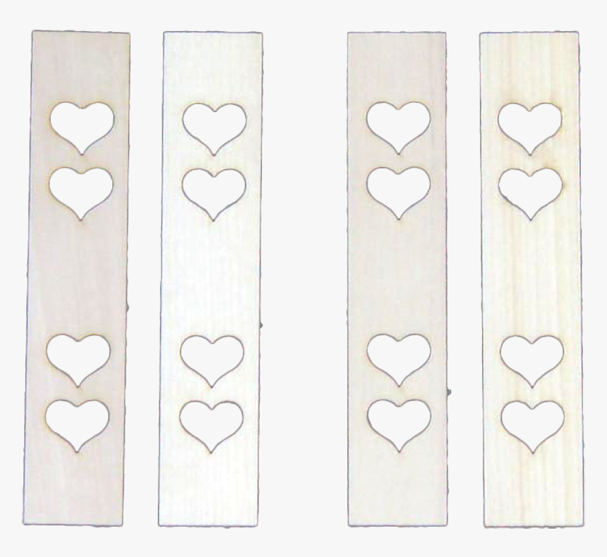 Heartwood Laser Cut Shutters - Wood, HD Png Download, Free Download