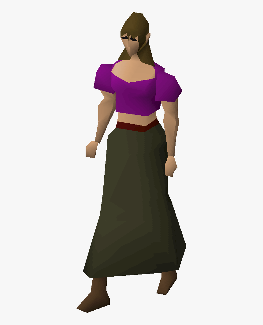 Osrs Female Character, HD Png Download, Free Download