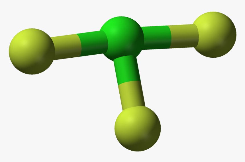 Chlorine Trifluoride 3d Balls Chlorine Trifluoride 3d Structure, HD