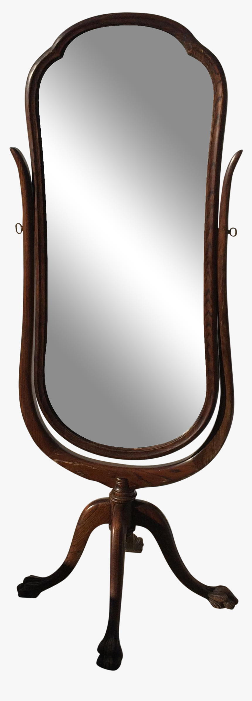 Standing Antique Mirror Transparent, HD Png Download, Free Download