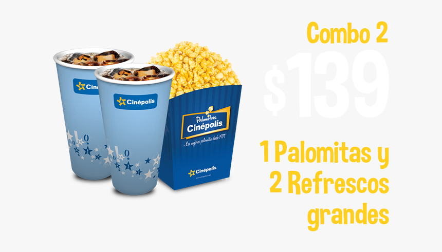 Paquetes De Palomitas En Cinepolis, HD Png Download, Free Download