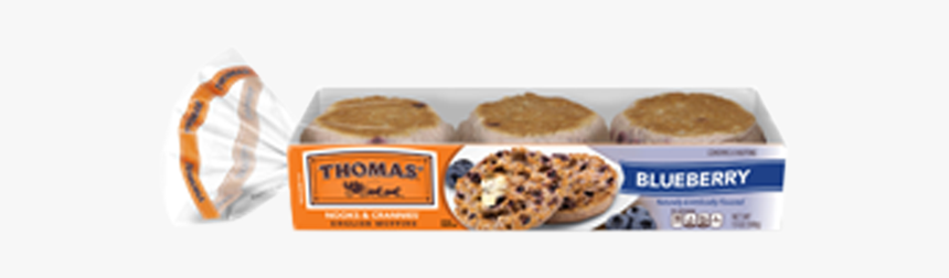 Thomas Blueberry English Muffins Product - Blueberry English Muffins, HD Png Download, Free Download