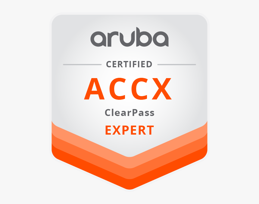 Aruba Certified Clearpass Expert - Graphic Design, HD Png Download, Free Download