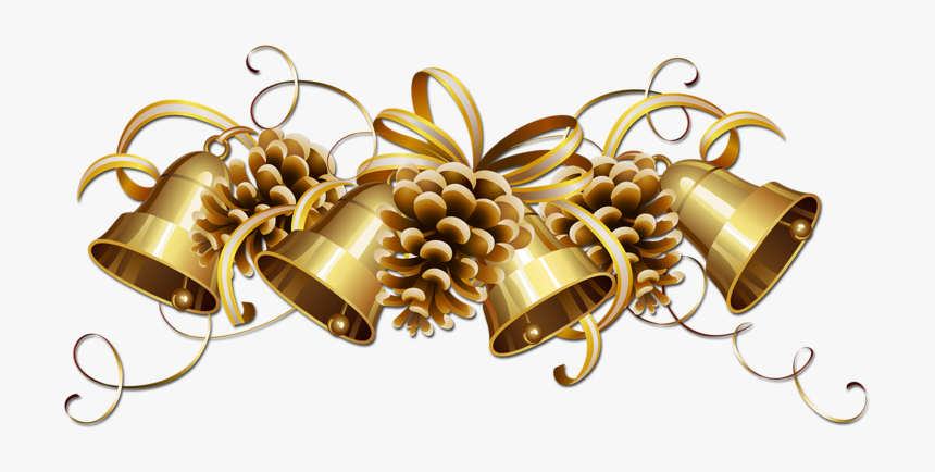 Christmas Bells Png, Transparent Png, Free Download