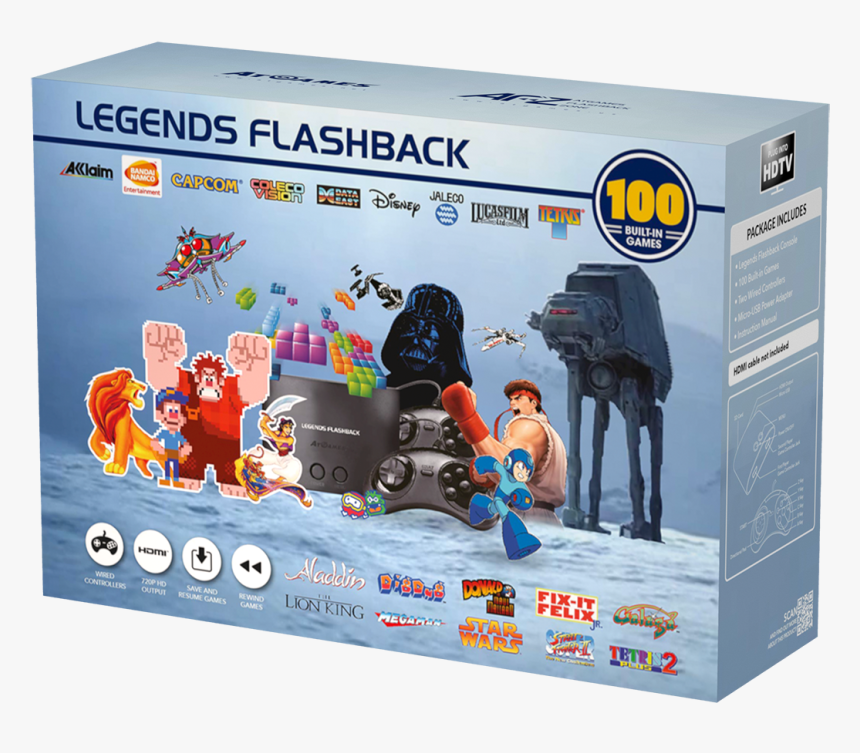 Atgames Legends Flashback Deluxe, HD Png Download, Free Download