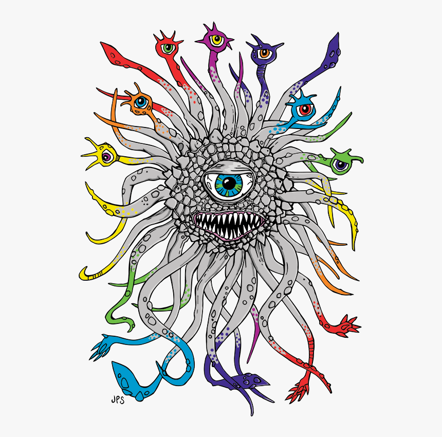 Eye Tentacle Monster New Thumbnail, HD Png Download, Free Download