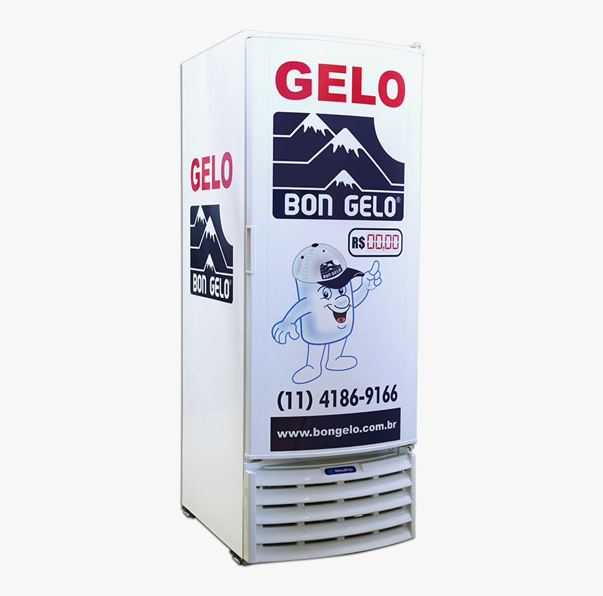 Geladeira De Gelo Bon Gelo - Fornecedor De Gelo Sp, HD Png Download, Free Download