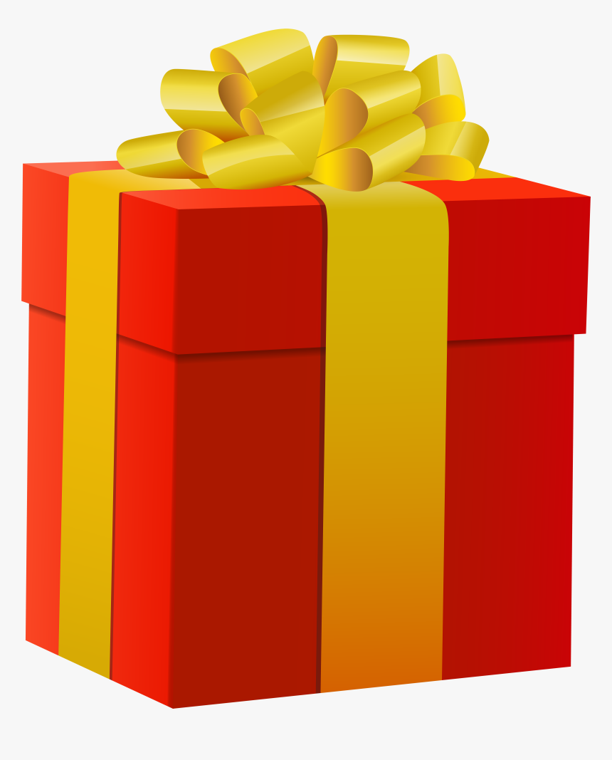 Gift Box Red Png Clip Art Image Transparent Png , Png, Png Download, Free Download