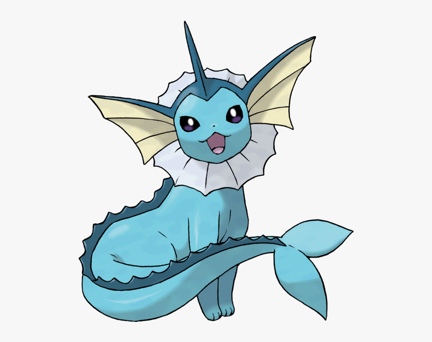 Shiny Pokémon Vaporeon On Switch - Vaporeon Pokemon Eevee Evolution, HD Png Download, Free Download