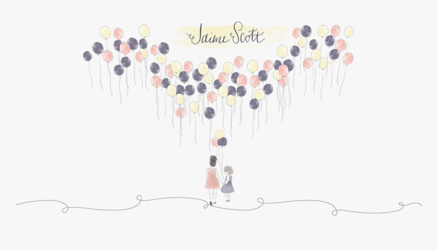 Jaime Scott Photography Logo - Balloon, HD Png Download, Free Download